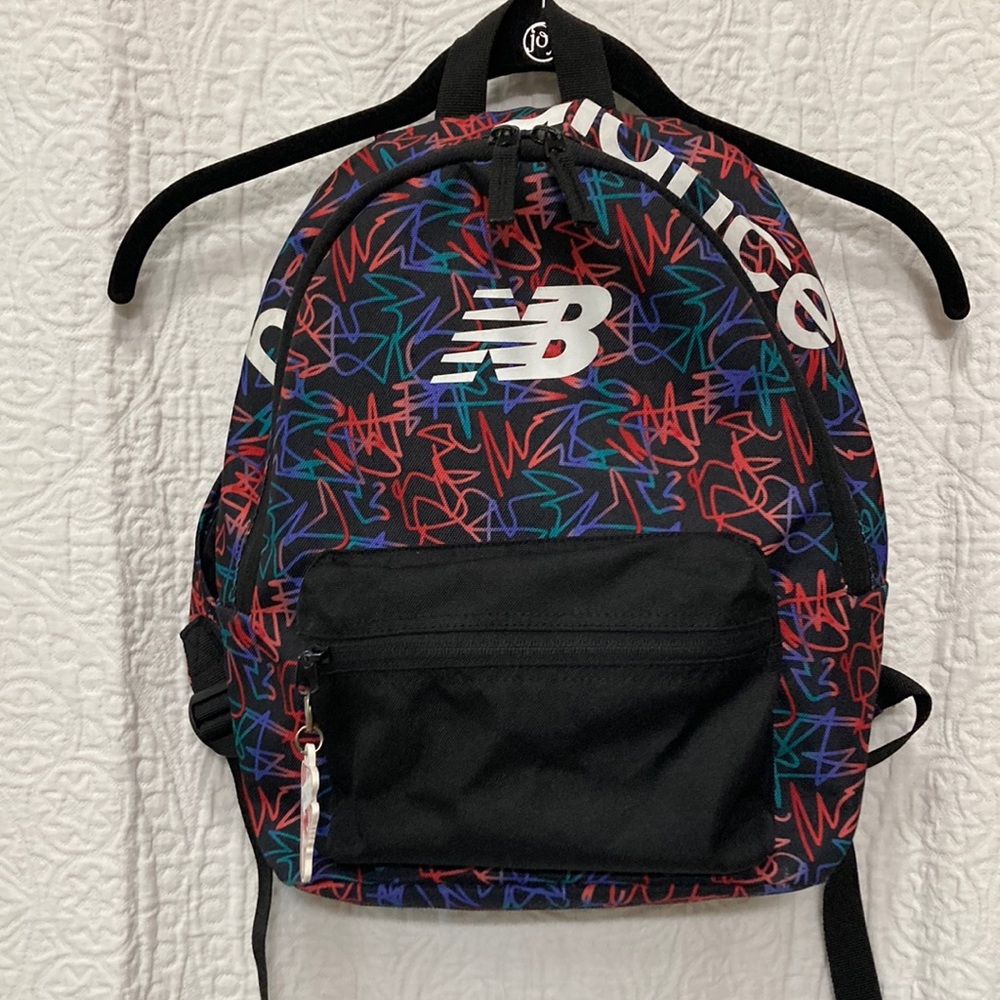 New Balance Mini Backpack Scribble Design - image 1
